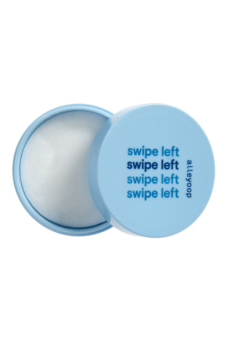 Swipe Left Acetone-Free Nail Polish Wipes, Alternate, color, BLUE