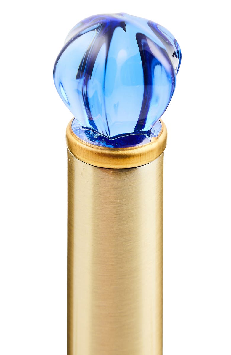 MACKENZIE CHILDS Royal Check Wood Paper Towel Holder, Alternate, color, Blue/ White