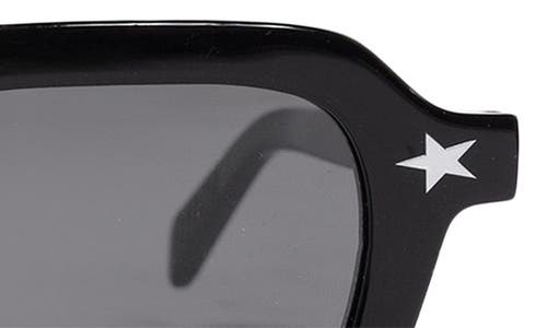 Pleasures X Akila Era 46mm Small Rectangular Sunglasses In Black