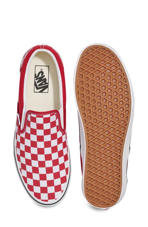 Vans Classic Slip-on Sneaker In Red