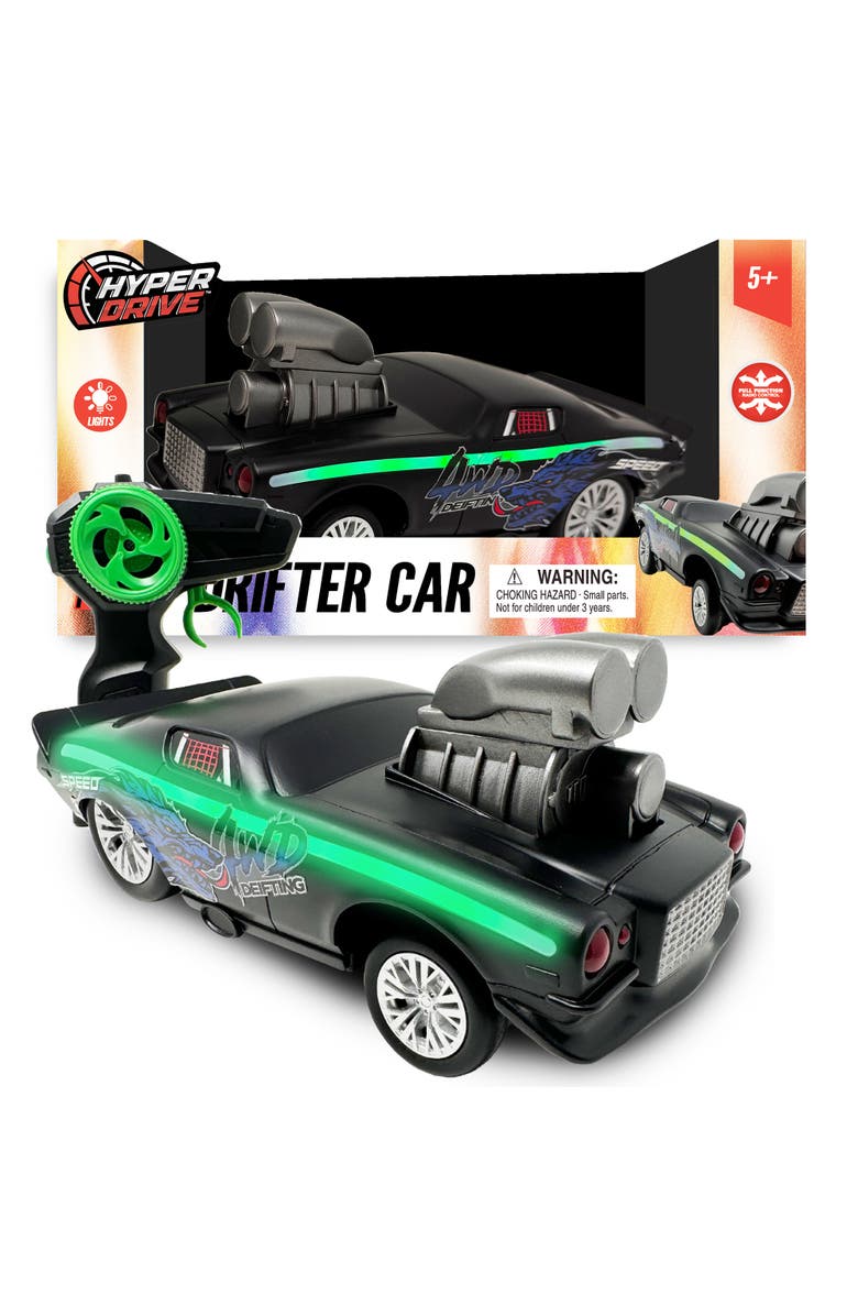 Hyper Drive Rc Drifter Car, Street Racer With Led Lights For Kids, Main, color, Multicolored