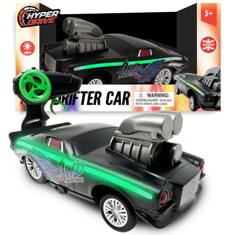 Rc Drifter Car, Street Racer With Led Lights For Kids