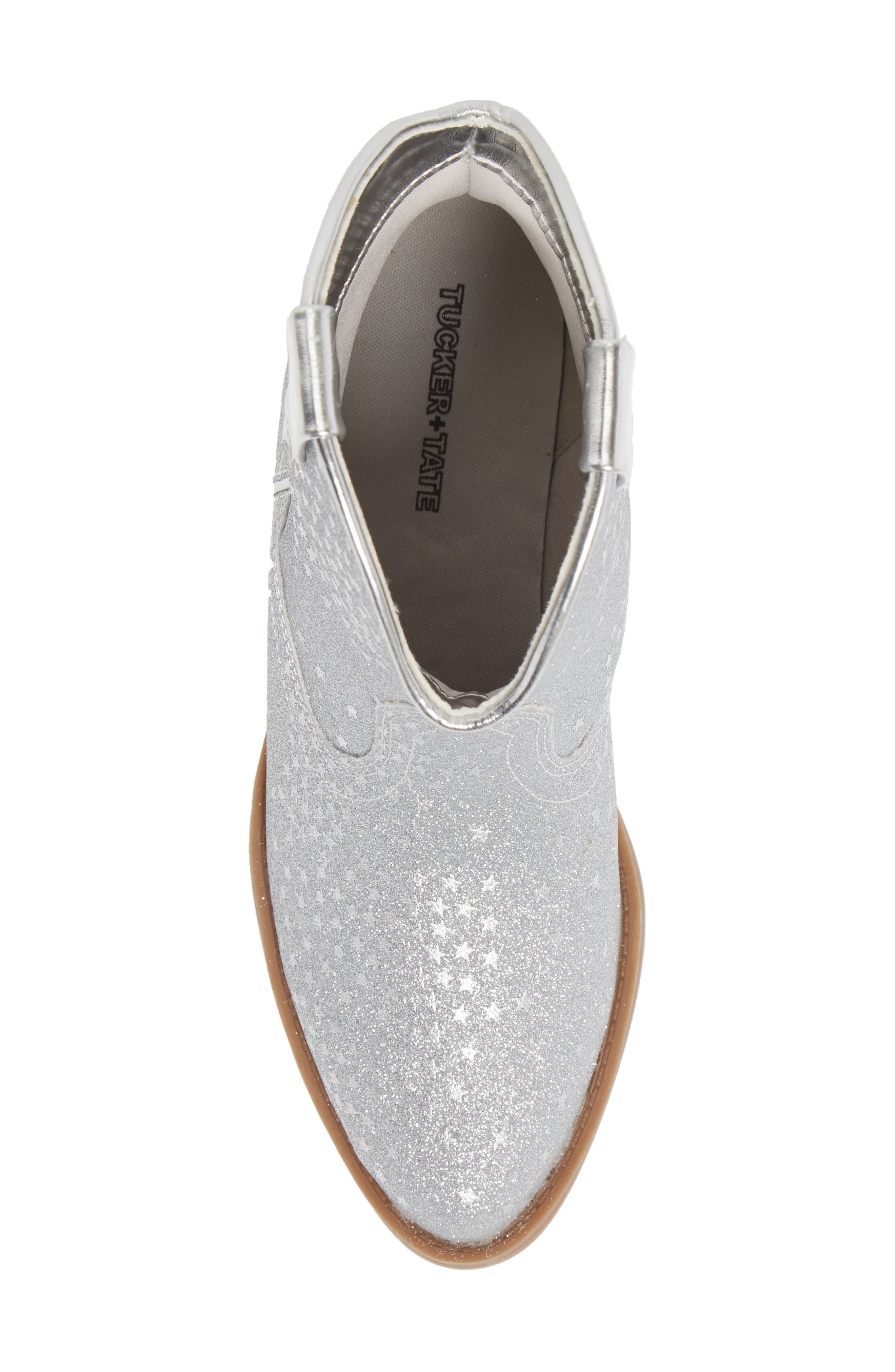 Tucker + Tate Glitter Western Bootie, Alternate, color, 