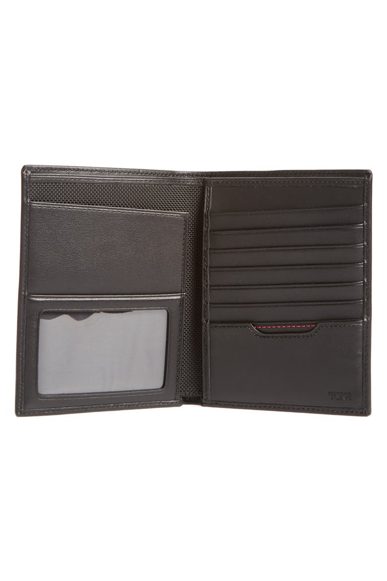 Delta Passport Case, Alternate, color, BLACK