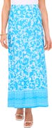 Vince Camuto Floral Print Maxi Skirt