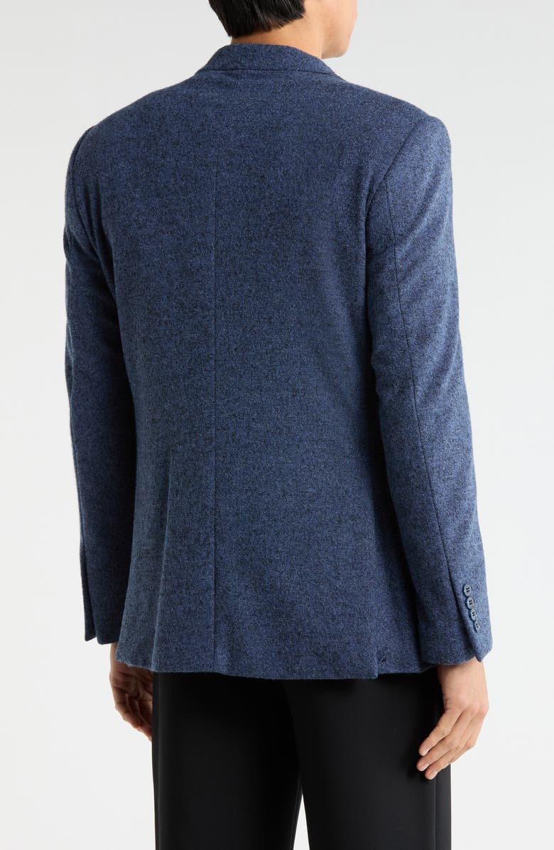 T.R. PREMIUM Slim Fit Cotton Blend Sport Coat, Alternate, color, Navy