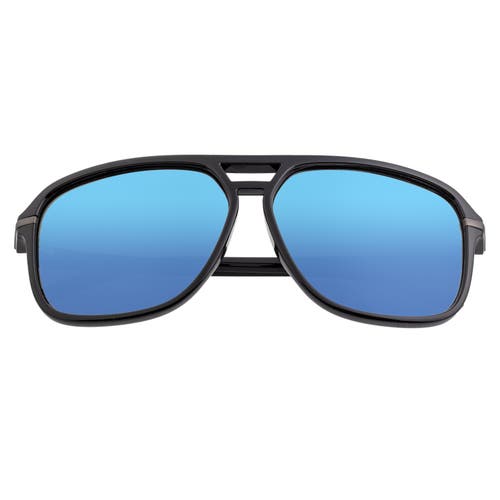 Simplify Reed Polarized Sunglasses In Black/blue