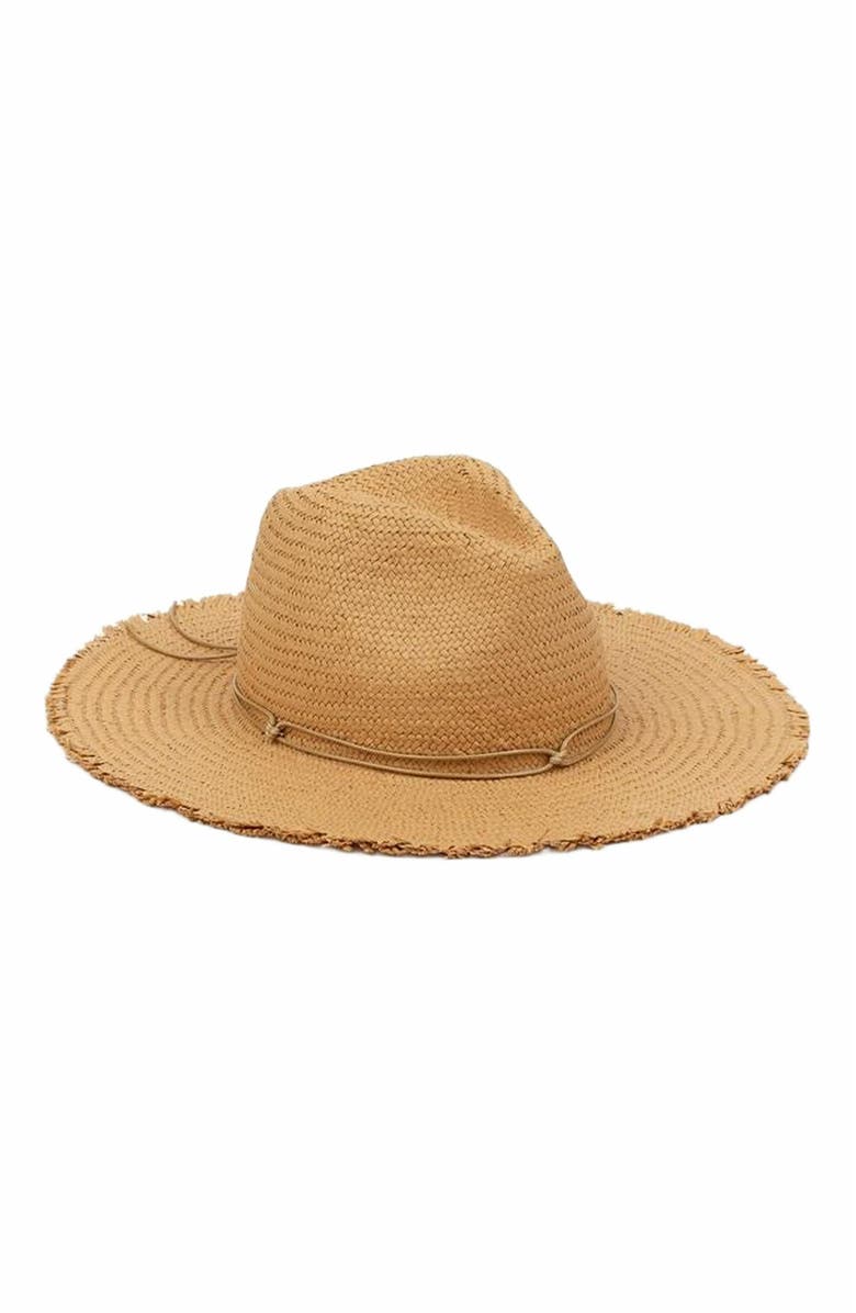 Hat Attack Fringed Traveler Continental, Main, color, Toast/Tan