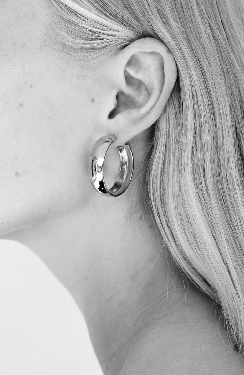 Sophie Buhai Large Zora Vermeil Hoop Earrings, Alternate, color, 