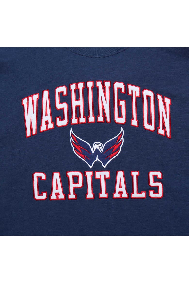 Men's Mitchell & Ness Navy Washington Capitals Legendary Slub T-Shirt, Alternate, color, Navy