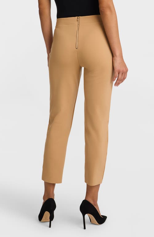 Commando Neoprene Ceo Crop Trousers In Camel
