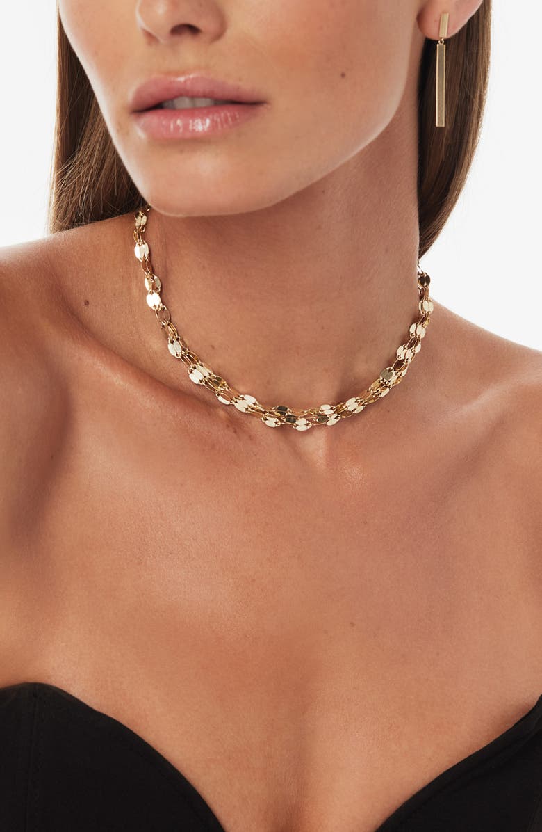 LANA Epic Gloss Blake Triple Strand Choker, Alternate, color, 