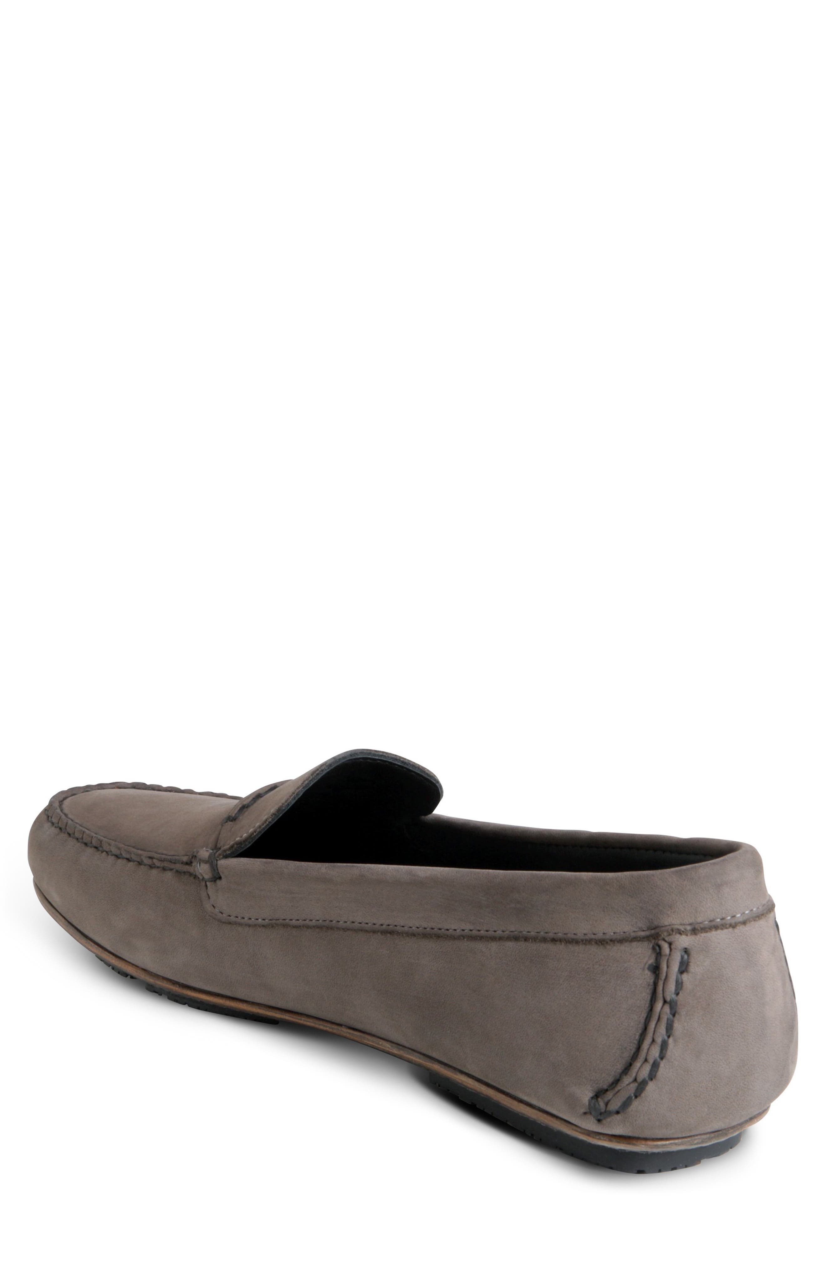 Super Sport Driving Shoe, Alternate, color, GREY NUBUCK