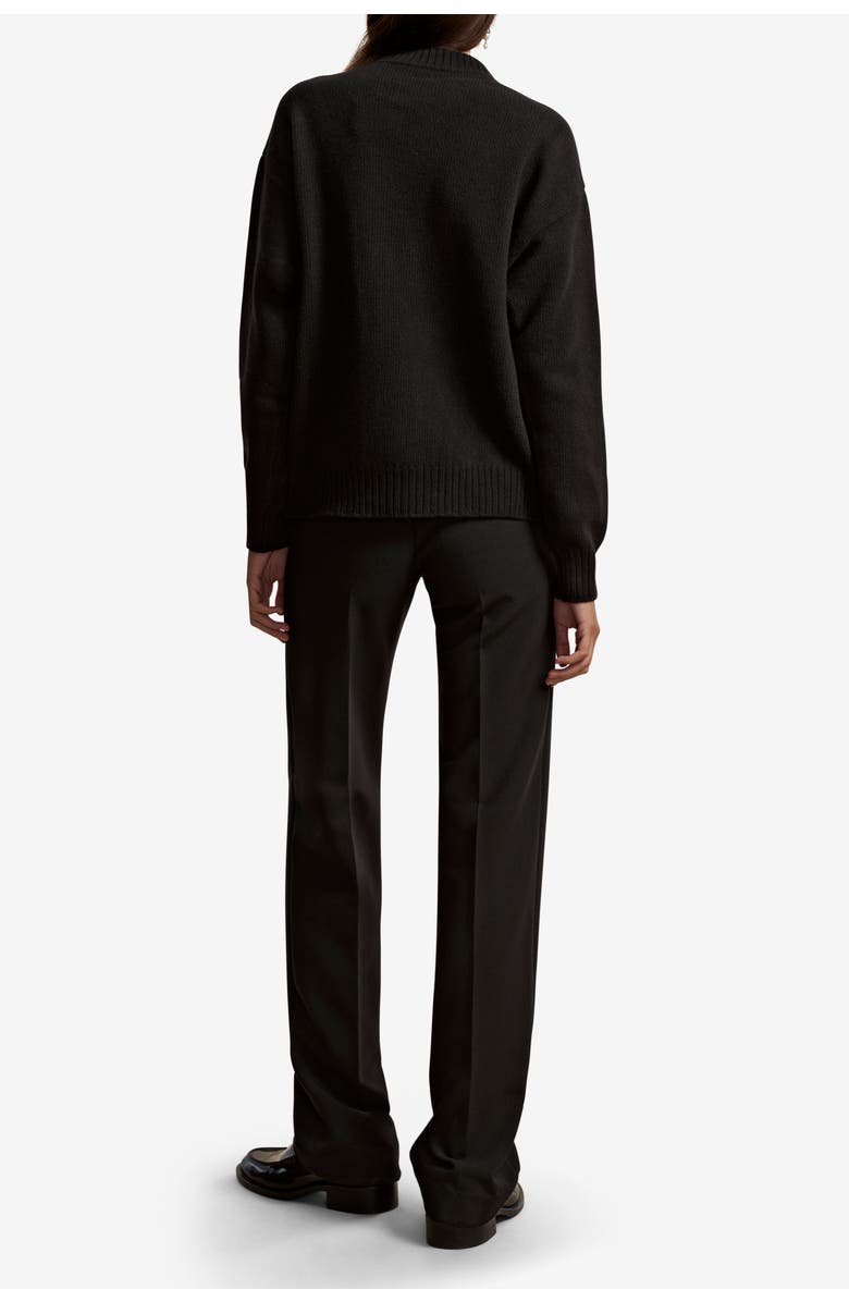 Marina Moscone Pullover, Alternate, color, Black