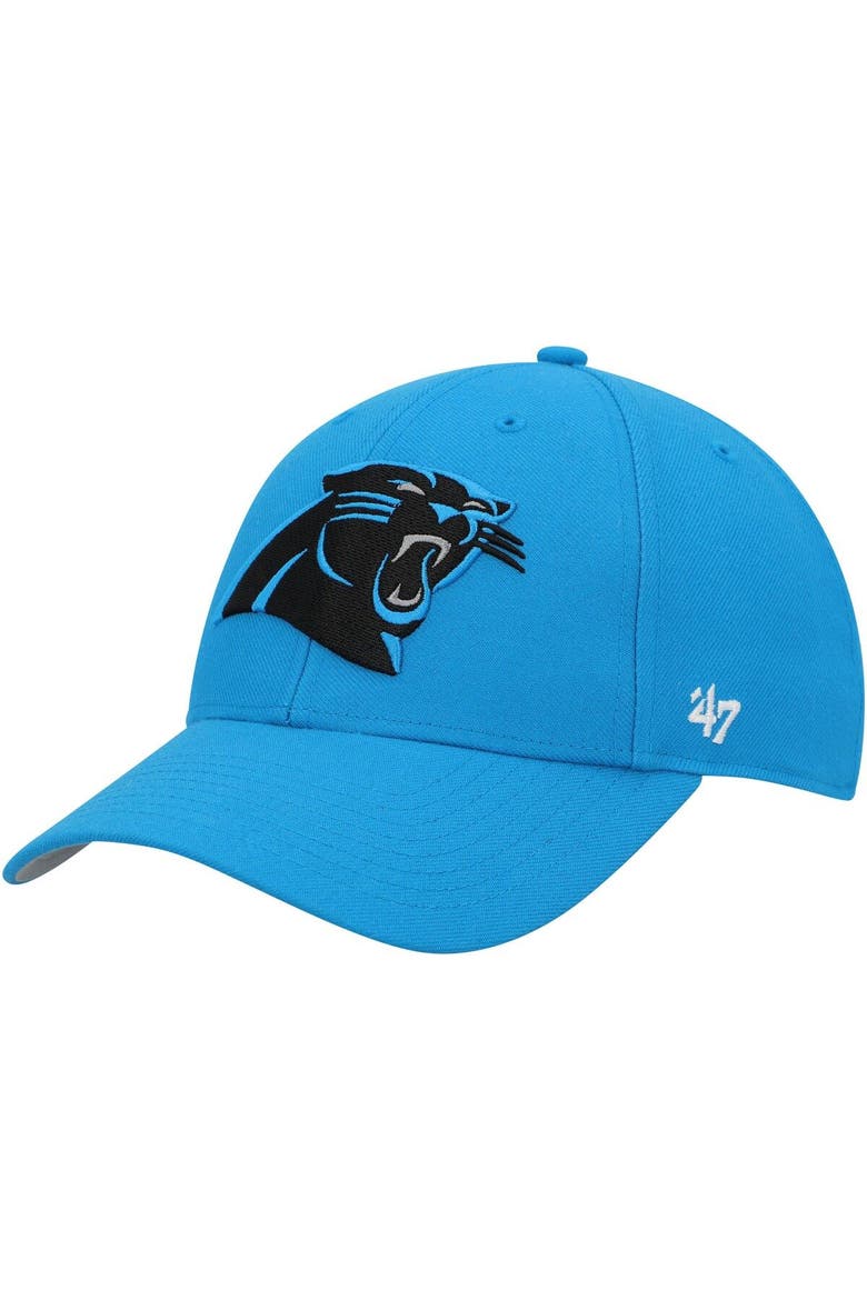 Men's '47 Blue Carolina Panthers MVP Adjustable Hat, Main, color, Blue