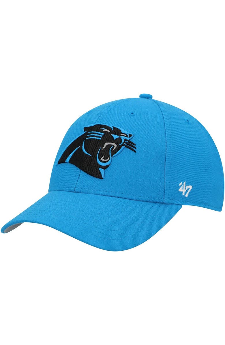 '47 Men's '47 Blue Carolina Panthers MVP Adjustable Hat, Main, color, Blue
