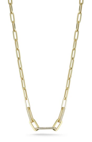 Chloe & Madison Chloe And Madison Link Necklace In Gold