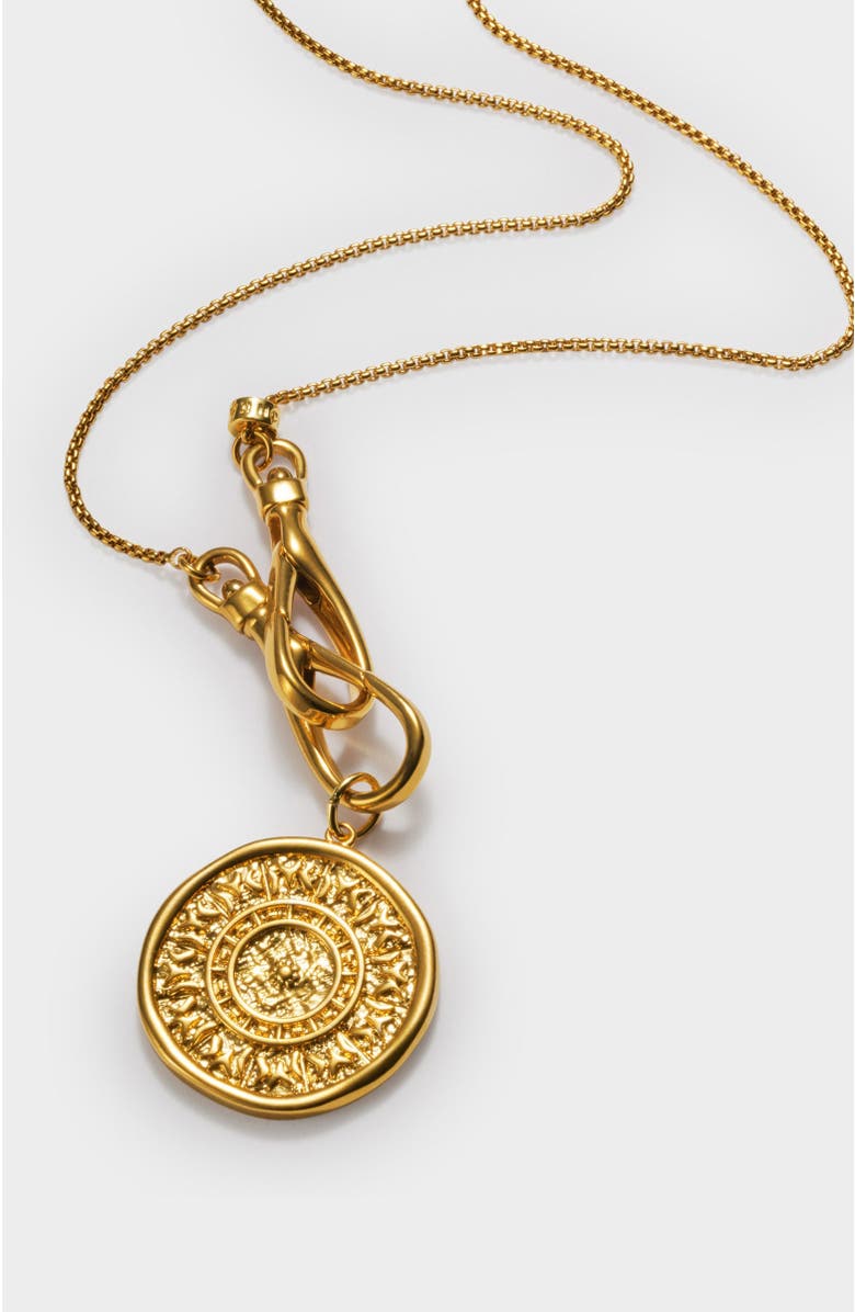 Katie Loxton Ophena Necklace, Alternate, color, Gold Coated