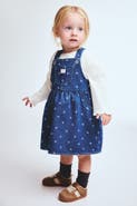 H&M 2-piece Dungaree Dress And Top Set