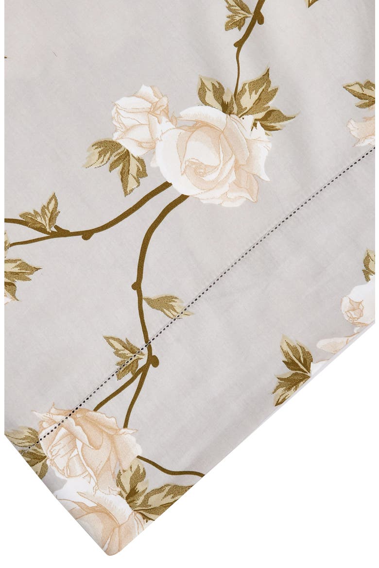 Rose 400 Thread Count Cotton Sheet Set, Alternate, color, IVORY
