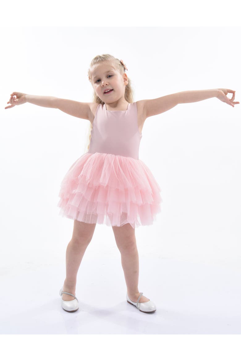 Solid Color Tutu Dress, Alternate, color, Blush Pink