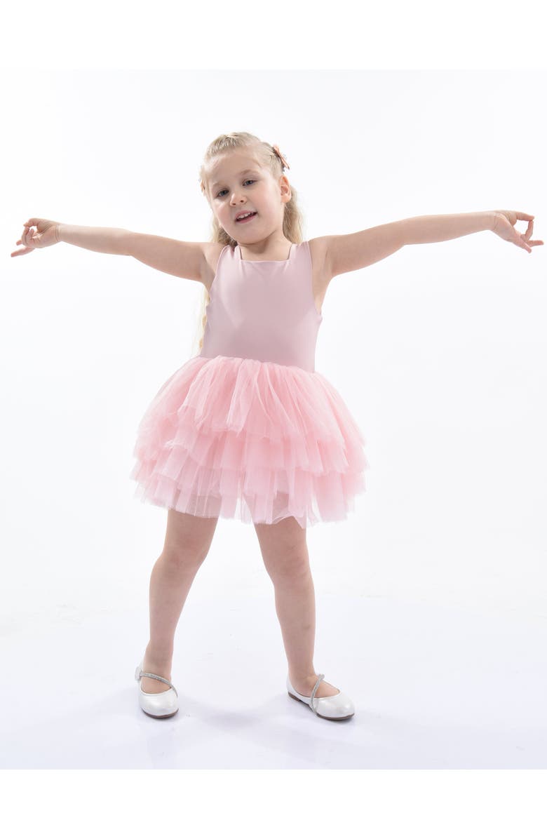 Mimi Tutu Solid Color Tutu Dress, Alternate, color, Blush Pink