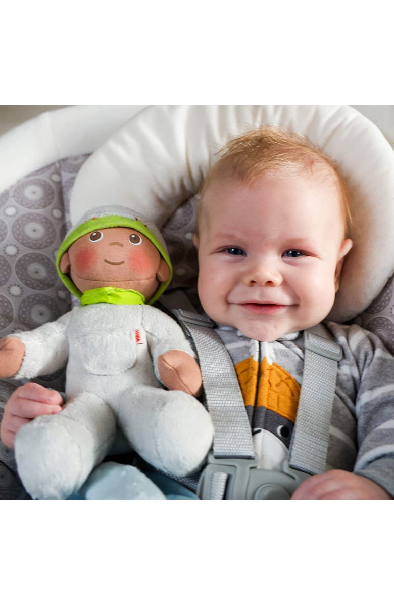HABA Snug Up Ollie Doll My First Baby Doll & Soft Plush Toy for Toddlers 1-3, Gender Neutral Baby Shower Gift & New Baby Gift, Alternate, color, Multi