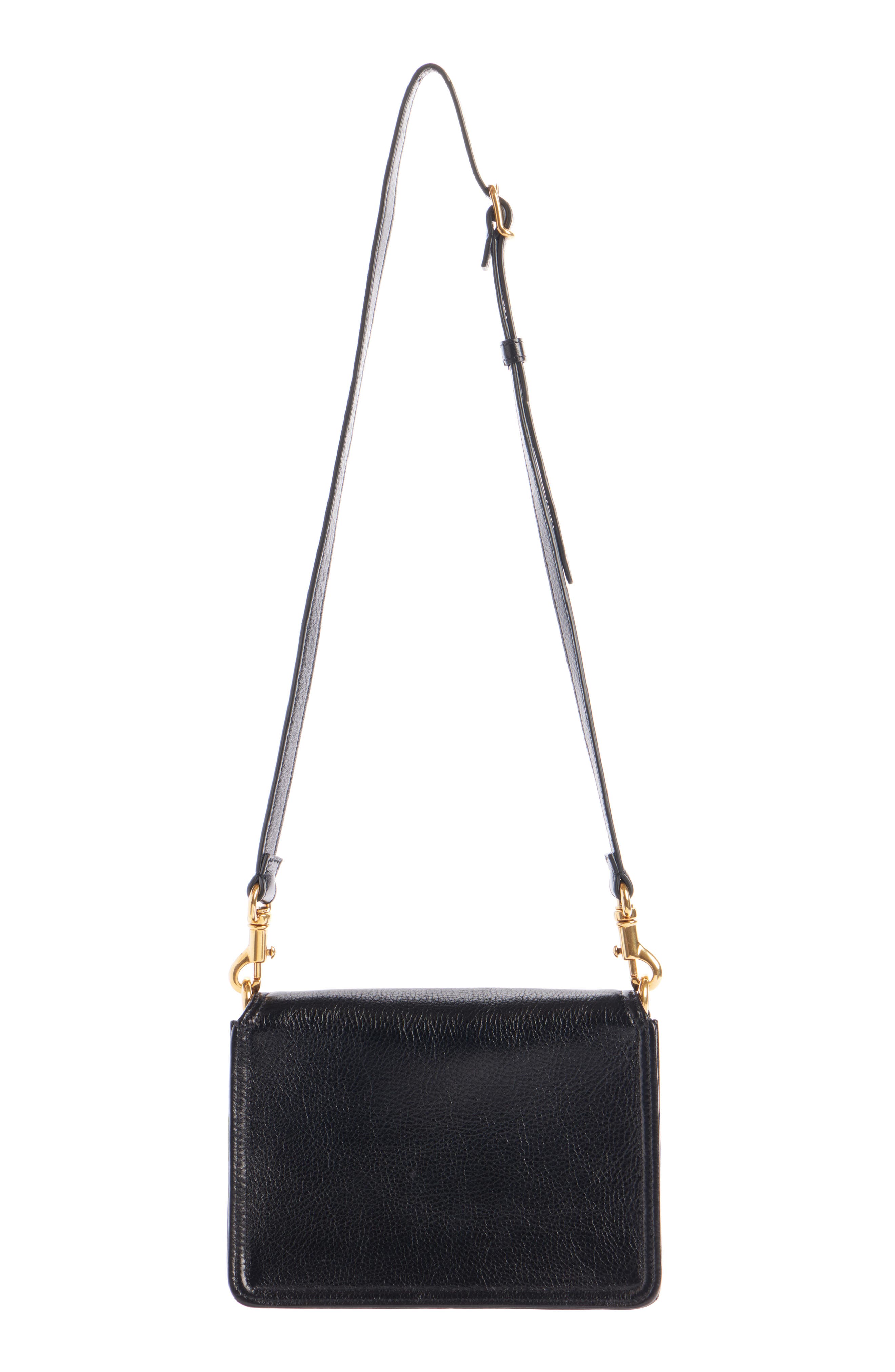 Chloé Mini Cape Leather Crossbody Bag, Alternate, color, 
