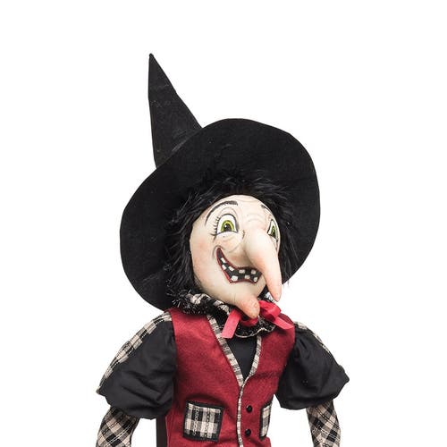 Gallerie Ii Imogene Witch Joe Spencer Gathered Traditions Halloween Art Doll Figure In Multi