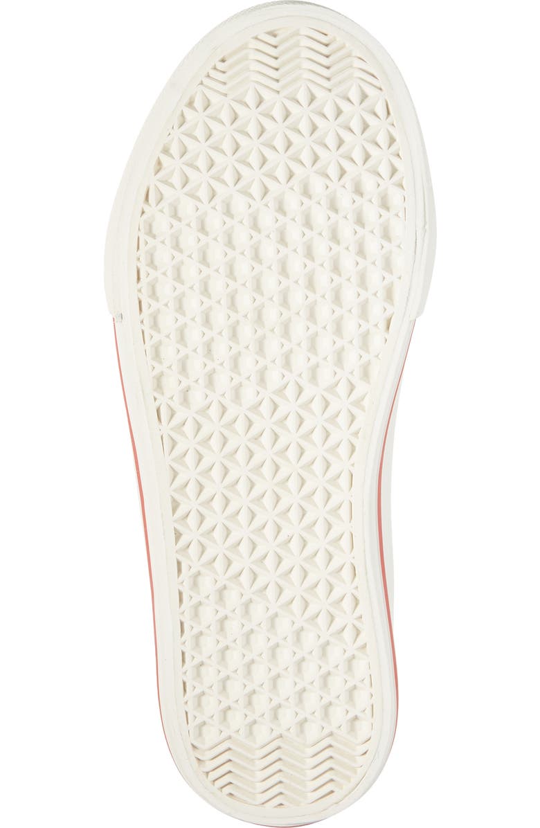 Mini Boden Kids' Canvas High Top Sneaker, Alternate, color, Navy Badges