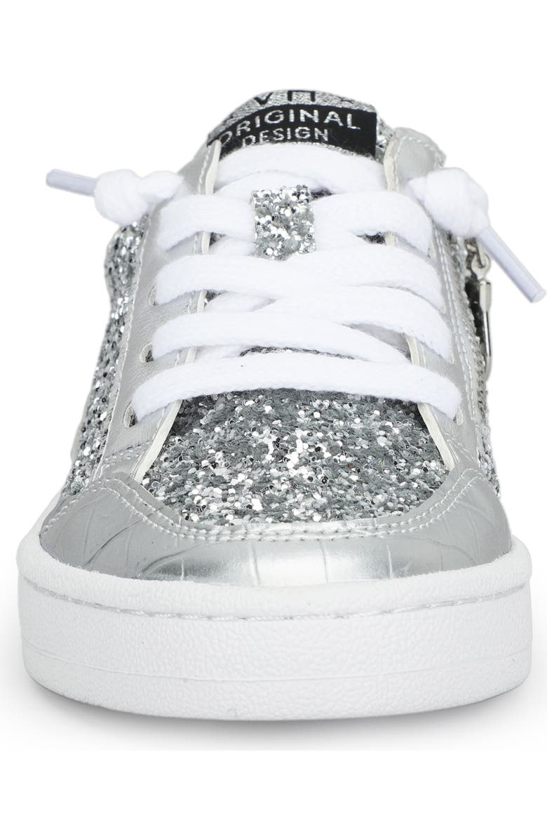 Vintage Havana Kids' Halee Low Top Sneaker, Alternate, color, Washed Silver Croco