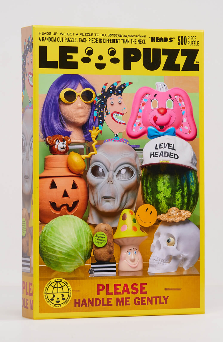 Le Puzz HEADS 500 Piece Jigsaw Puzzle, Main, color, NO COLOR