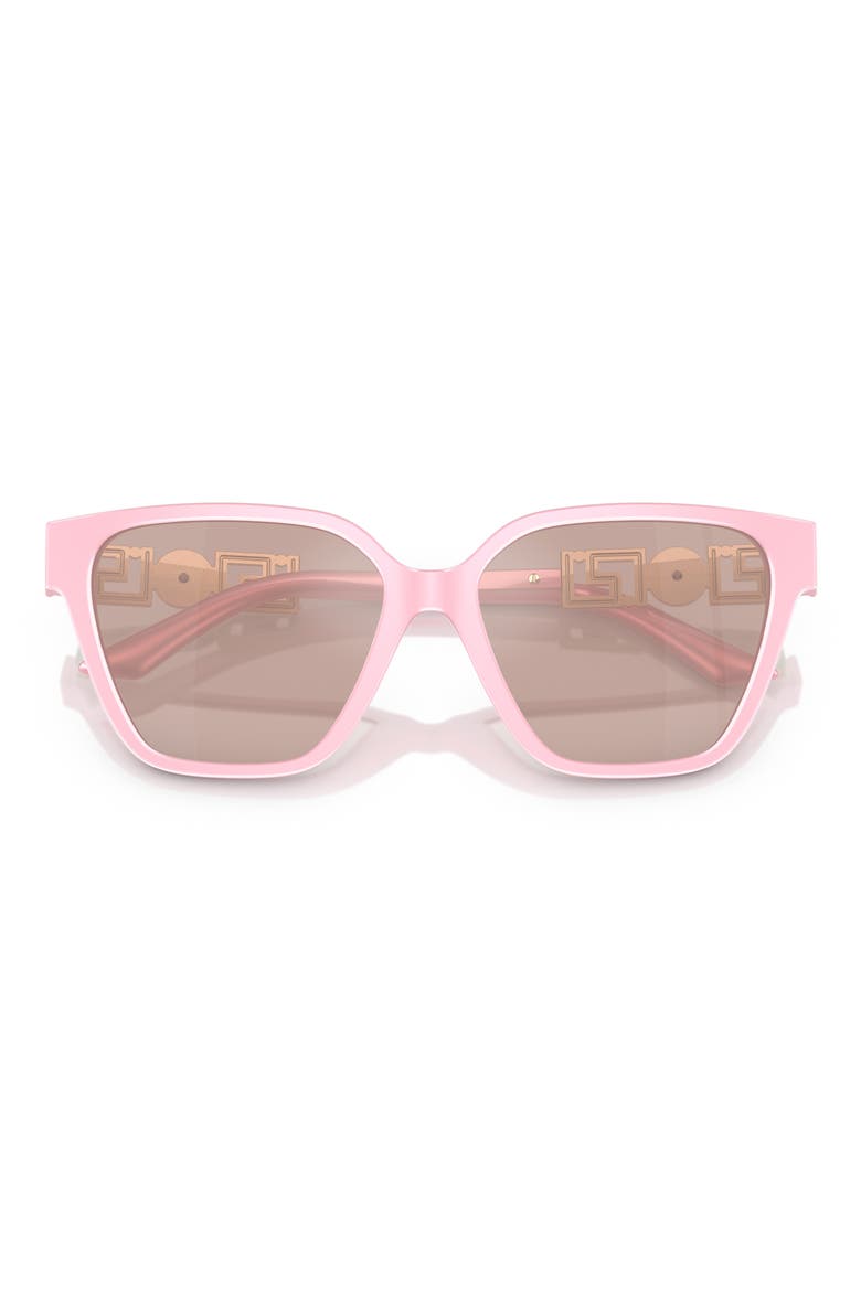 56mm Butterfly Sunglasses, Alternate, color, PASTEL PINK