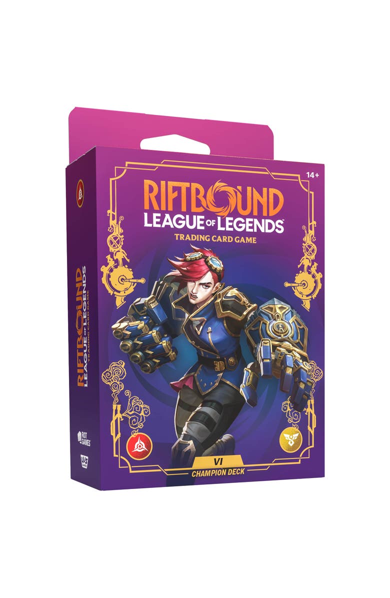 Riftbound: League of Legends League of Legends TCG Unleashed, Champion Deck Vi, Ready To Play, Alternate, color, Multicolored