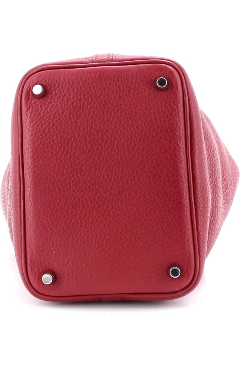 Pre-Owned Hermes Picotin Lock Bag Clemence PM, Alternate, color, Rubis