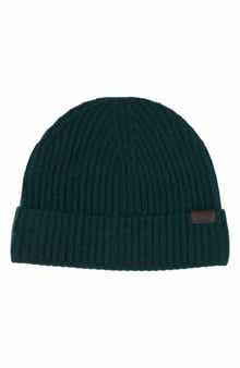 Hickey Freeman Cashmere Cardigan Stitch Beanie