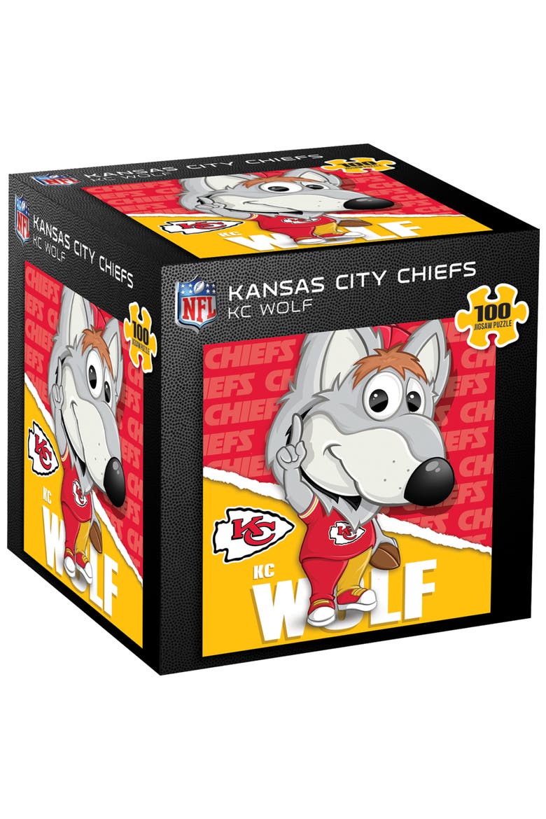 Kansas City Chiefs Mascot 100pc Puzzle, Main, color, Multicolor