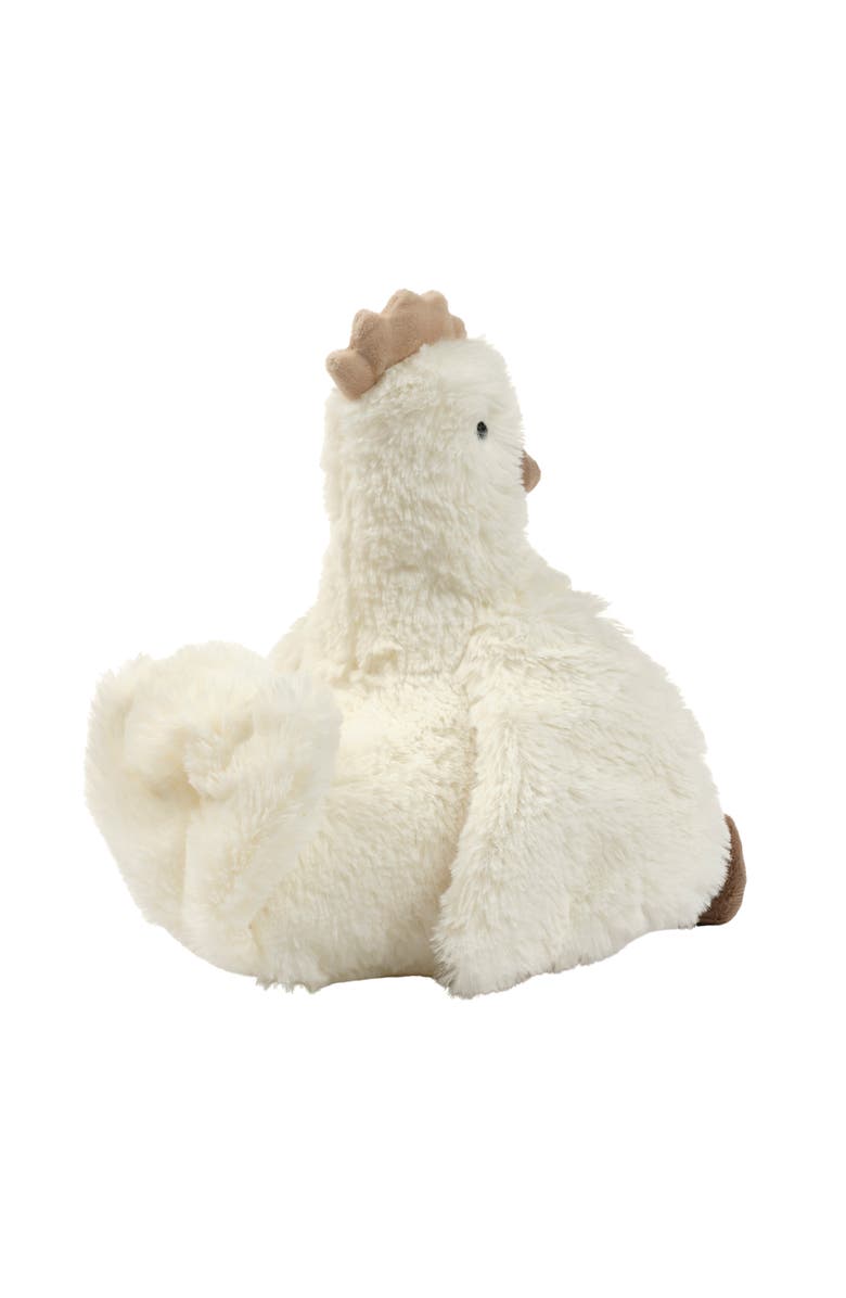 Bedtime Originals Farmyard Friends Plush Chicken Stuffed Animal Toy - Peep, Alternate, color, Cream