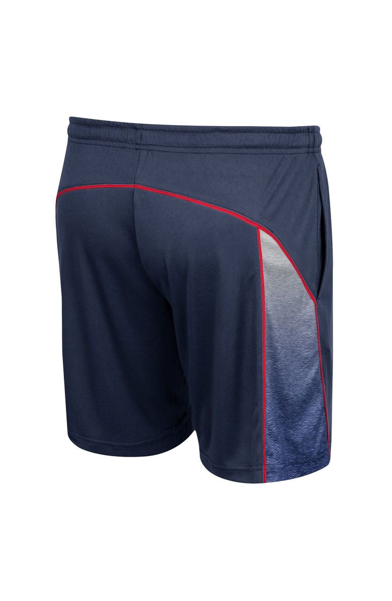 COLOSSEUM Men's Colosseum Navy Ole Miss Rebels Laws of Physics Shorts, Alternate, color,