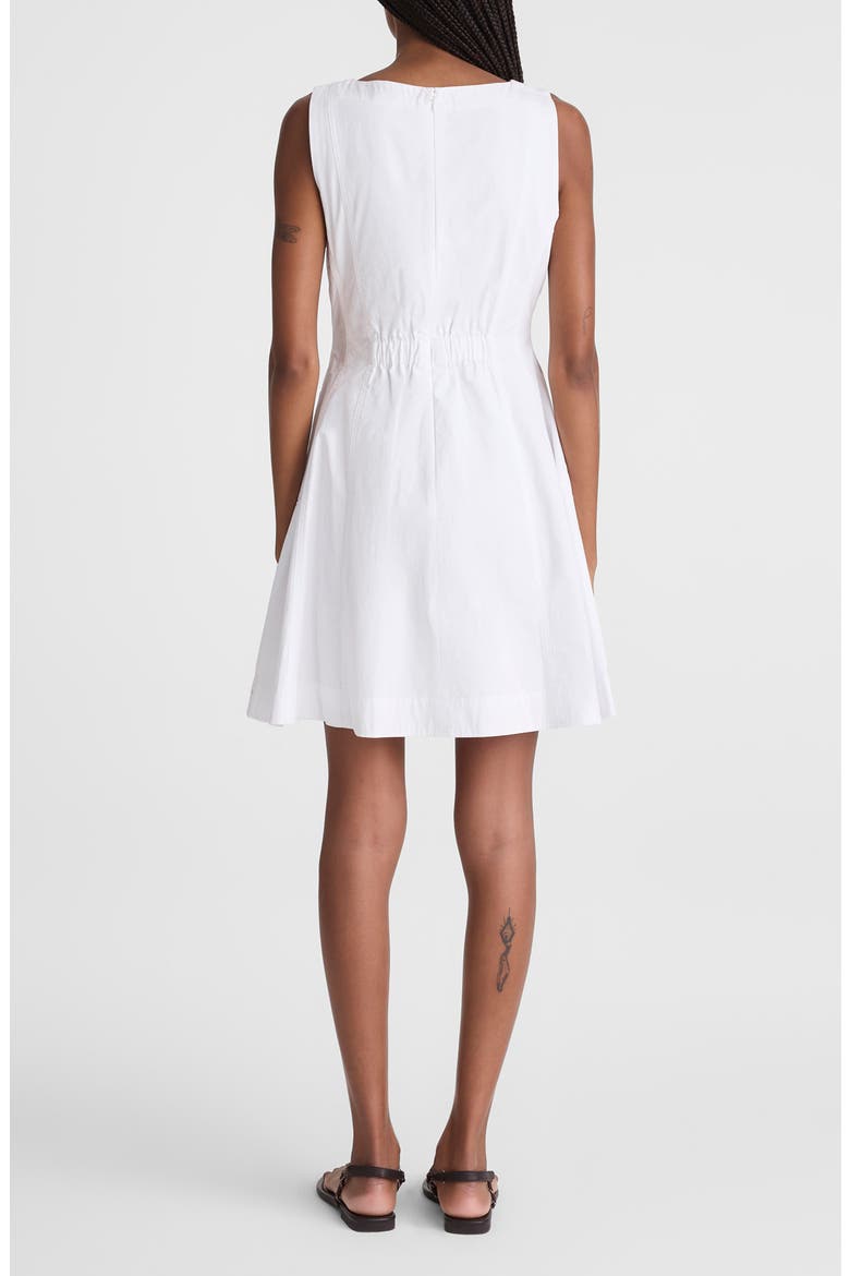 The Rylee Cotton Minidress, Alternate, color, WHITE