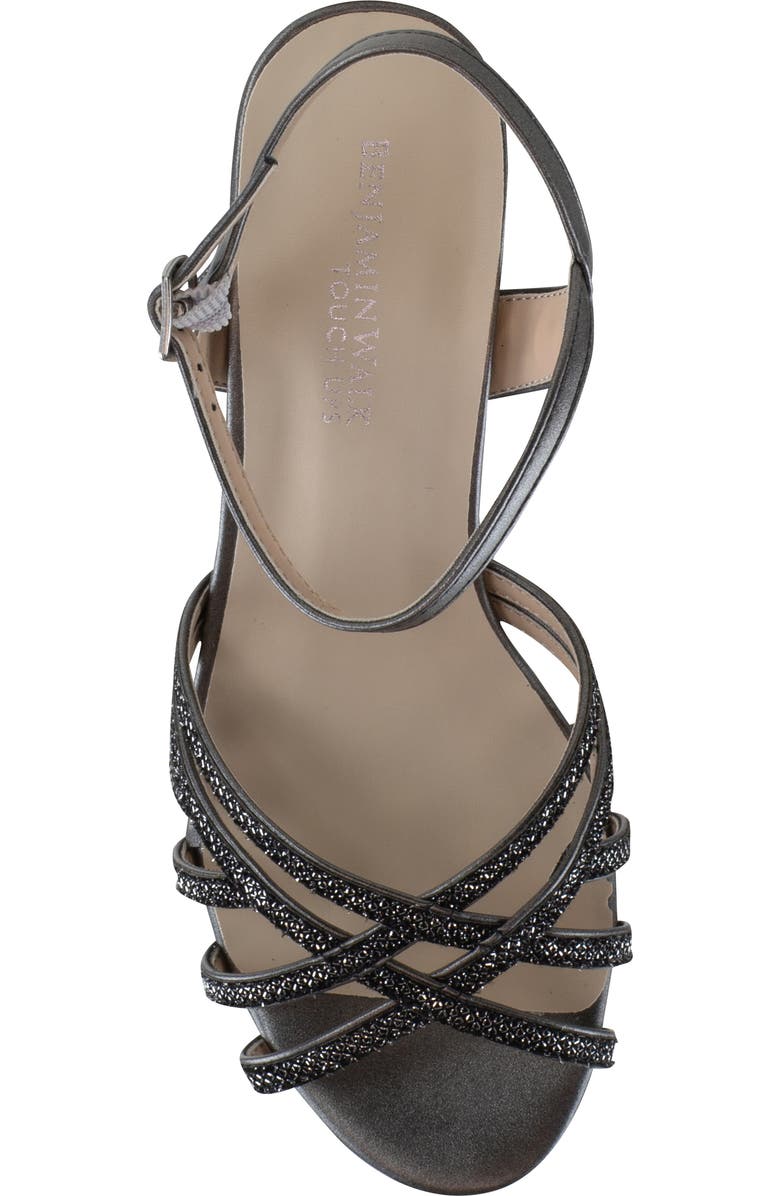 Touch Ups Amara Sandal, Alternate, color, Pewter