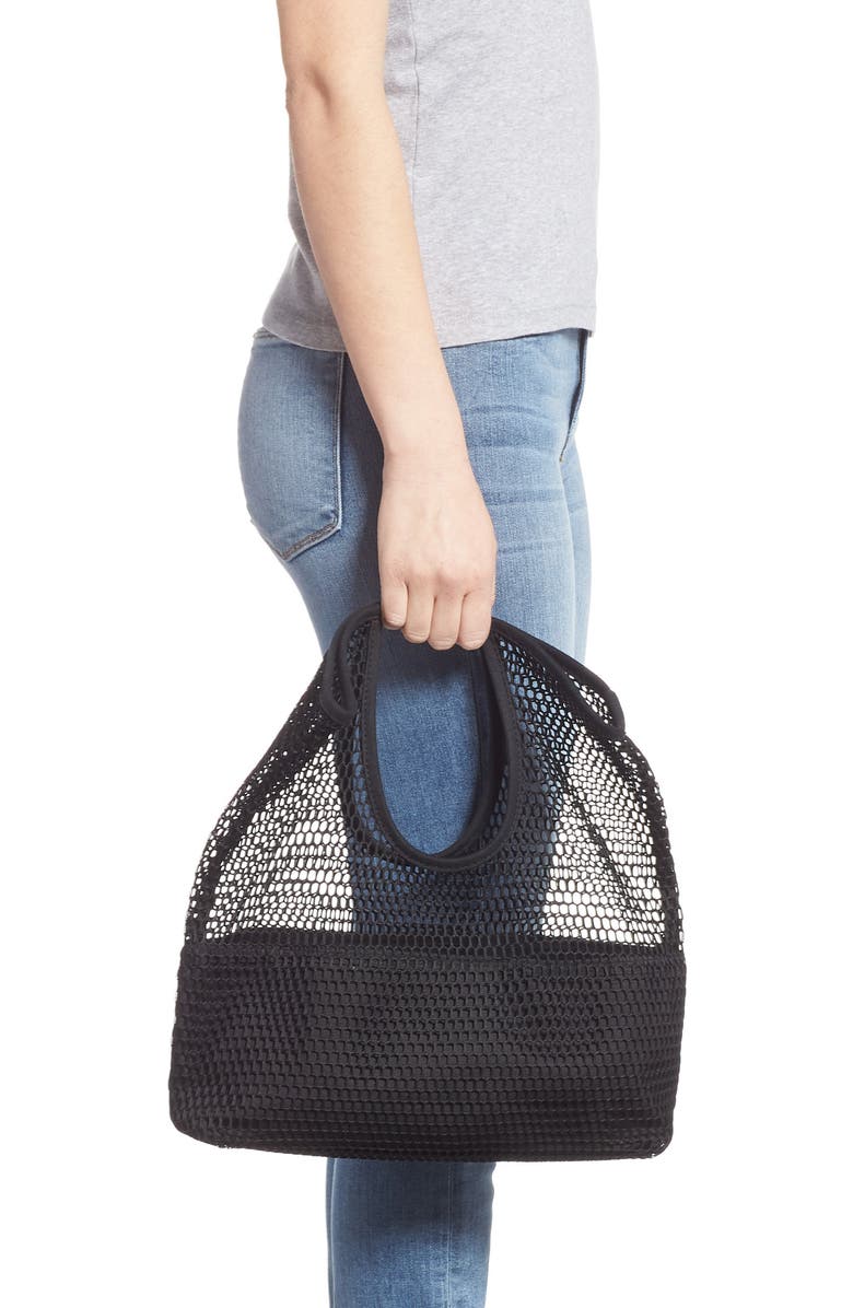 Malibu Skye Netted Tote, Alternate, color,