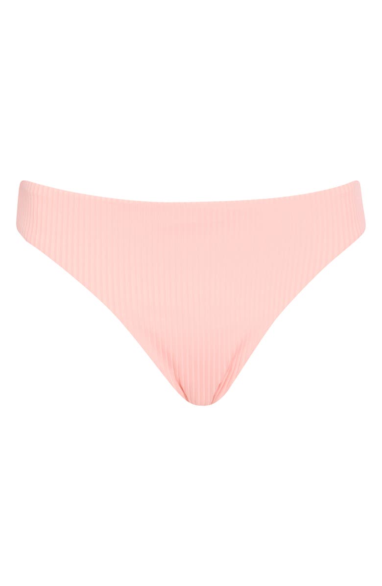 Vitamin A<sup>®</sup> Cali High Leg Bikini Bottoms, Alternate, color, Pink Coral
