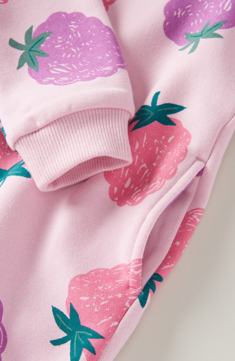 Tucker + Tate Kids' Print Cotton Sweatshirt Dress, Alternate, color, Pink Lavender Berry Toss