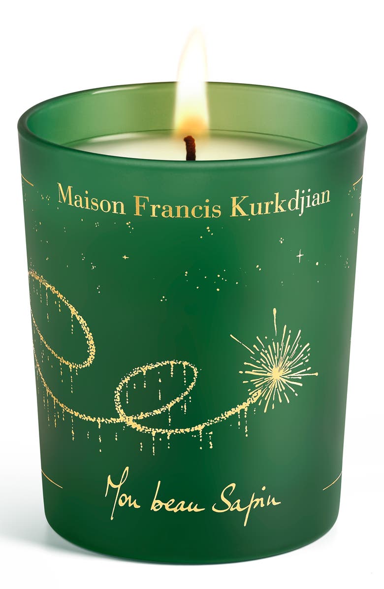 Maison Francis Kurkdjian Mon Beau Sapin Scented Candle, Main, color,