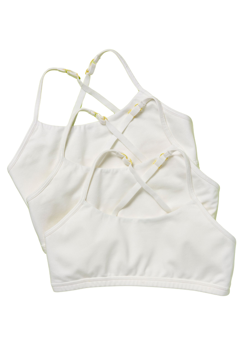 Ladybug Cotton Bra 3PK