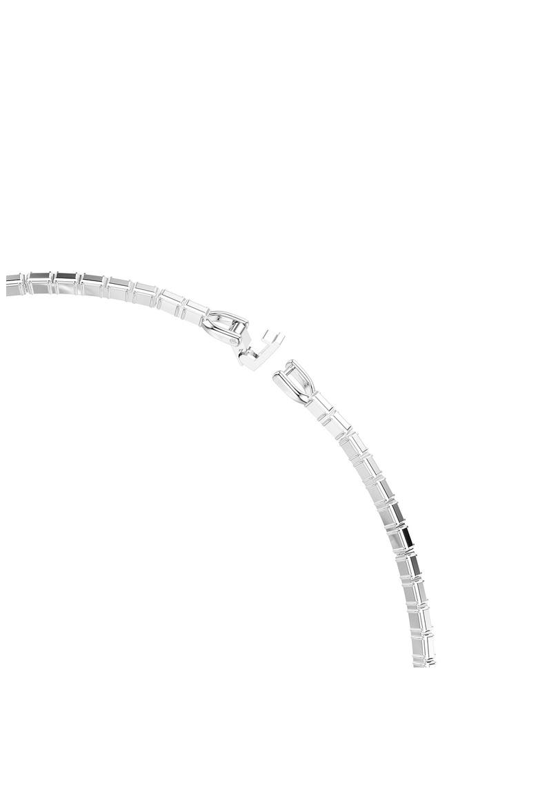 Matrix Necklace, Alternate, color, RHODIUM/ WHITE