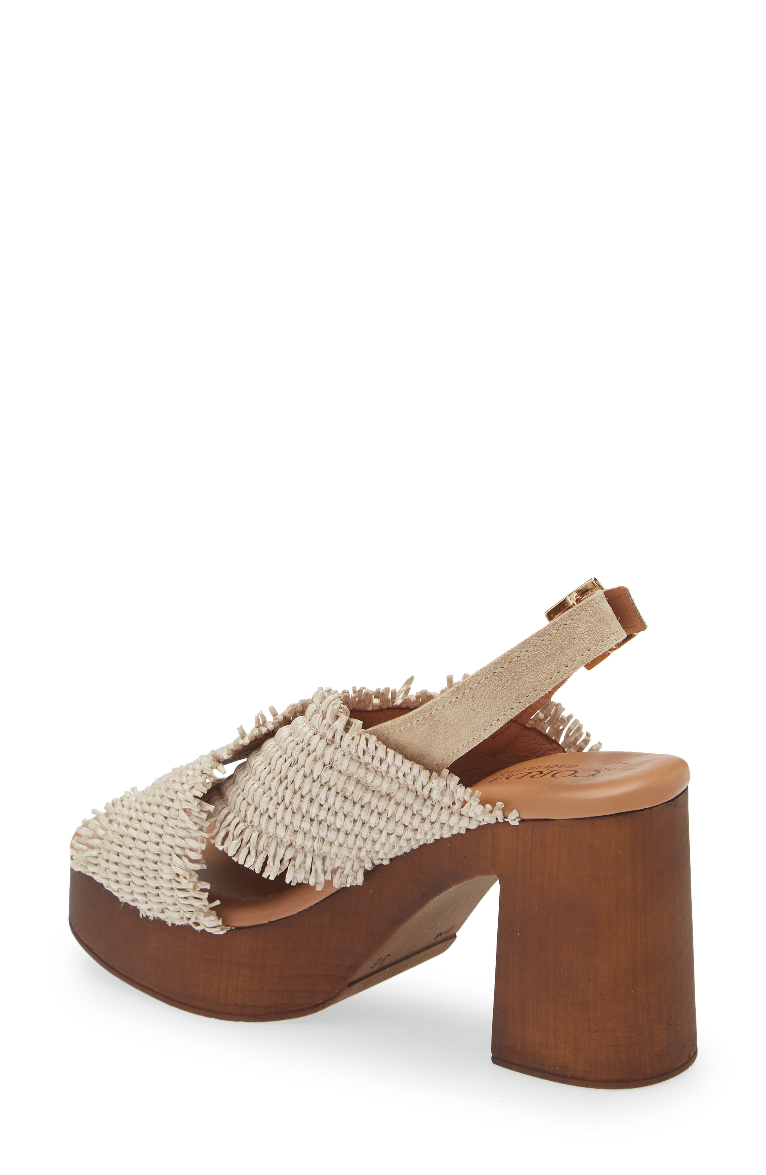 Cordani Wendy Platform Sandal, Alternate, color, Beige