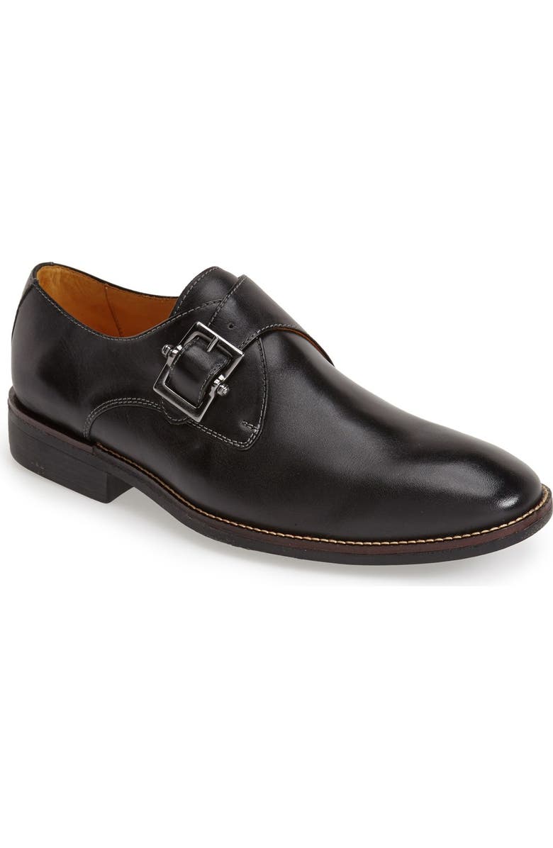 Sandro Moscoloni 'Easton' Leather Monk Strap Shoe, Main, color,