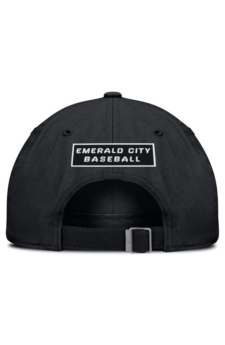 Nike Men's Nike Black Seattle Mariners Primetime Club Adjustable Hat, Alternate, color, Black